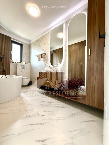 Domnesti, ansamblu case individuale P+1, curte 400 m, vezi video